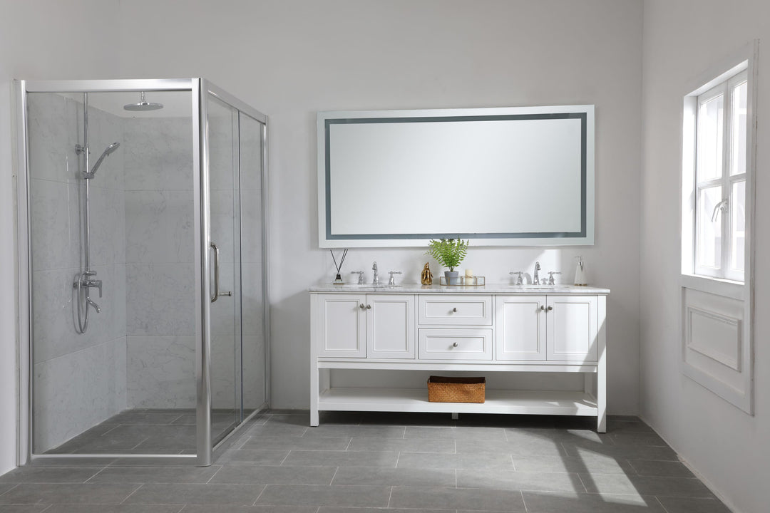 Frameless LED Rectangle Mirror by Elegant - view 30