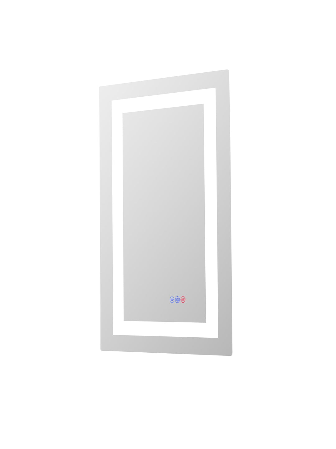 Frameless LED Rectangle Mirror III by Elegant - view 6