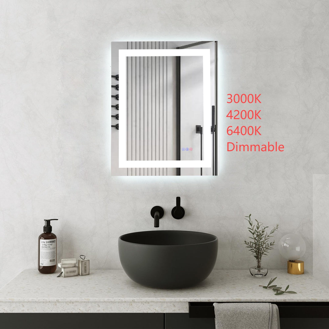 Frameless LED Rectangle Mirror III by Elegant - view 32