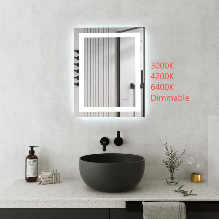 Frameless LED Rectangle Mirror III by Elegant - view 32
