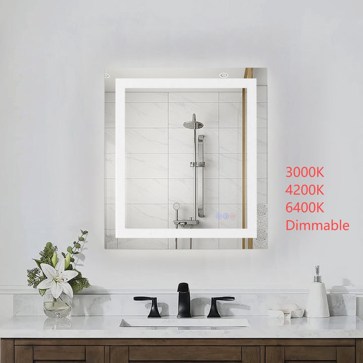 Frameless LED Rectangle Mirror III by Elegant - view 50