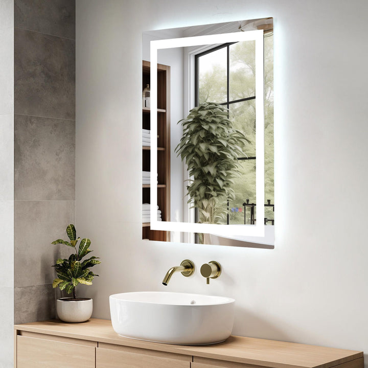 Frameless LED Rectangle Mirror III by Elegant - view 57