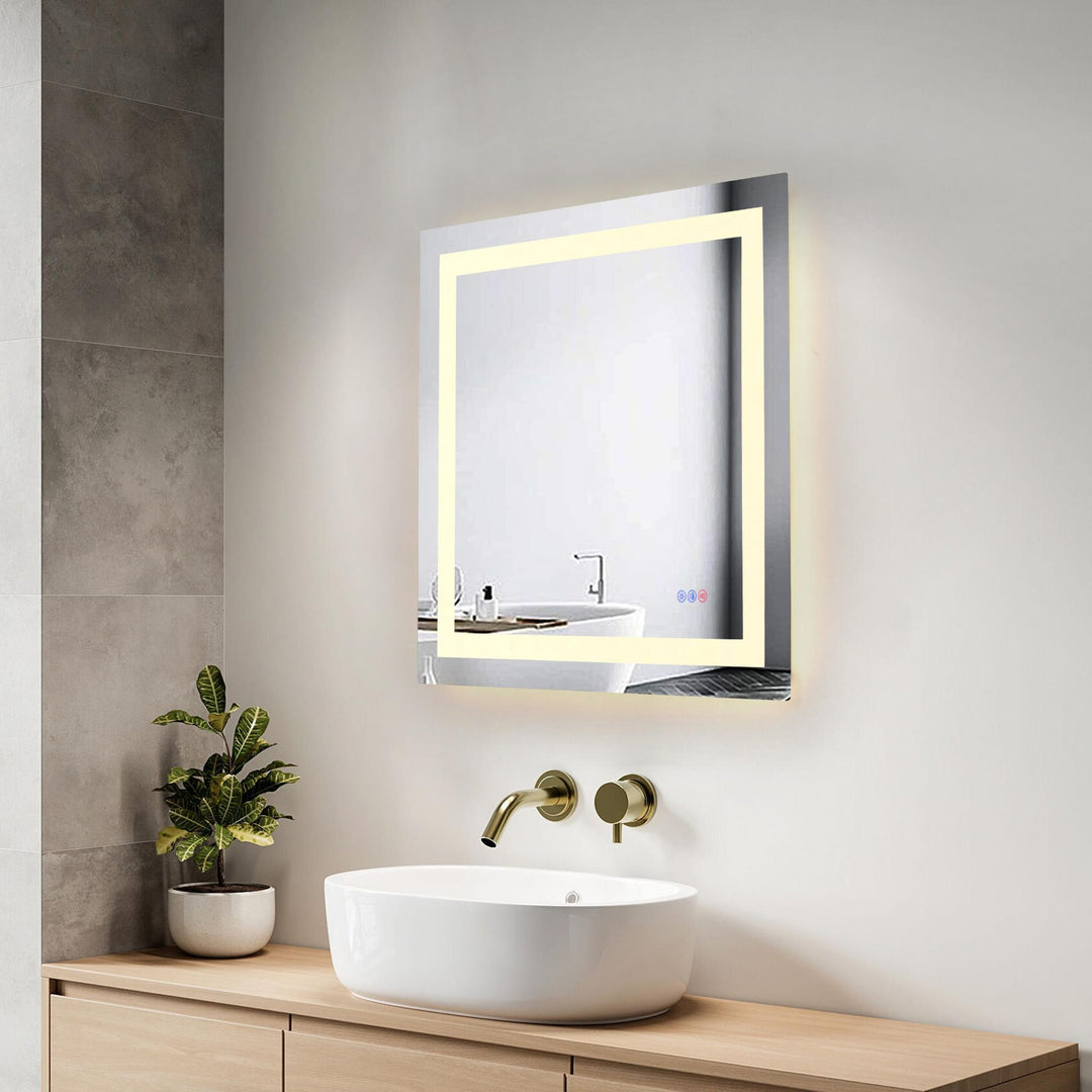 Frameless LED Rectangle Mirror III by Elegant - view 71