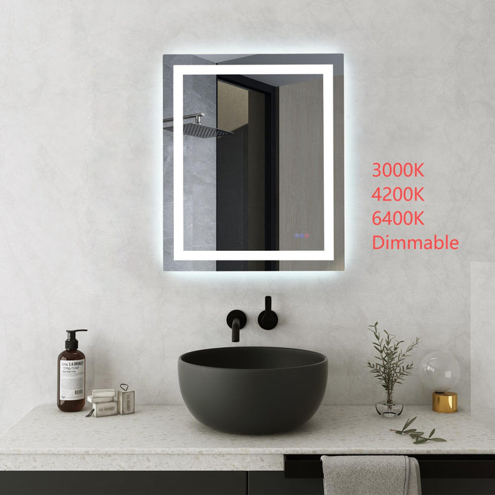 Frameless LED Rectangle Mirror III by Elegant - view 74