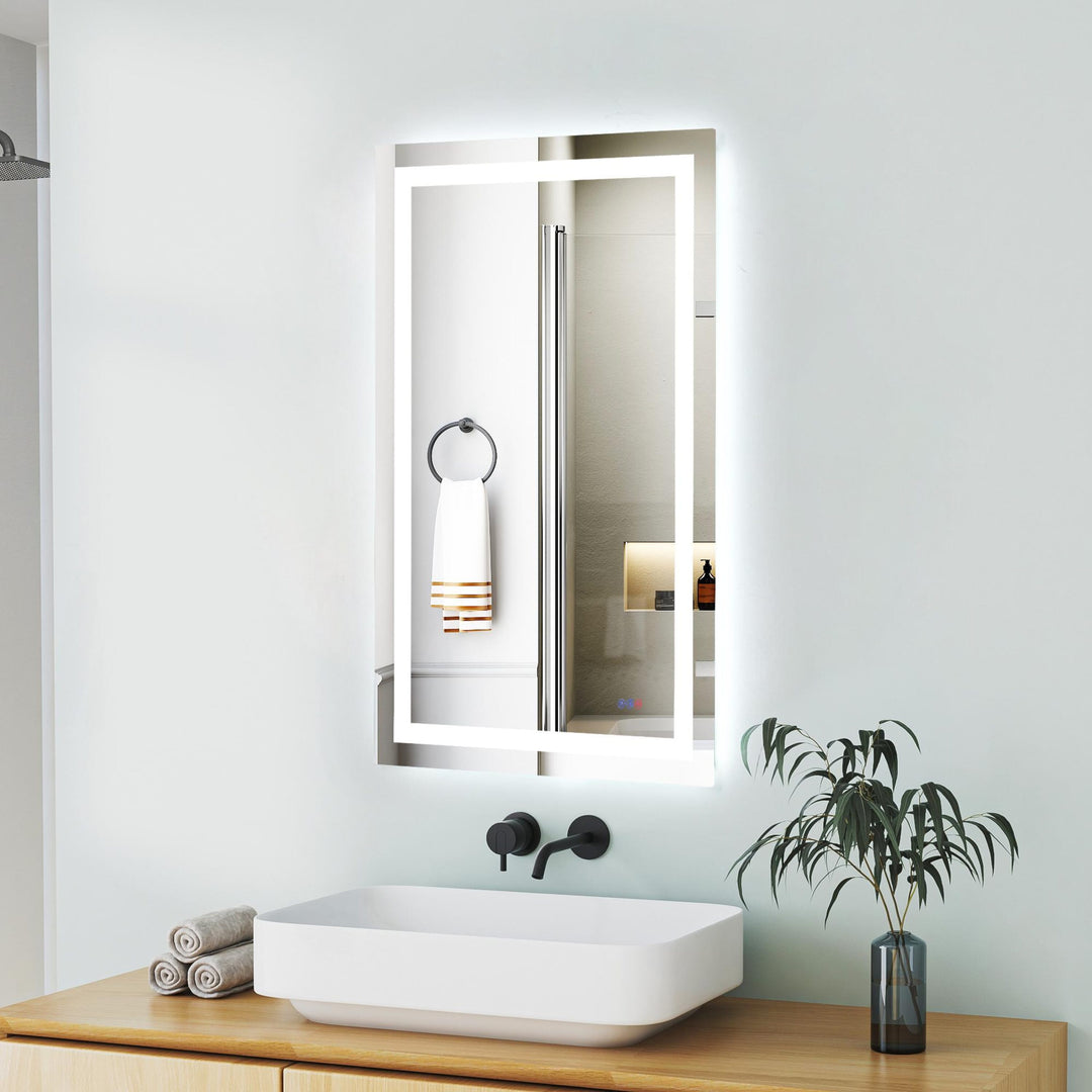Frameless LED Rectangle Mirror III by Elegant - view 87
