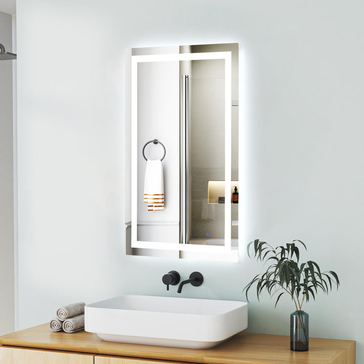 Frameless LED Rectangle Mirror III by Elegant - view 87