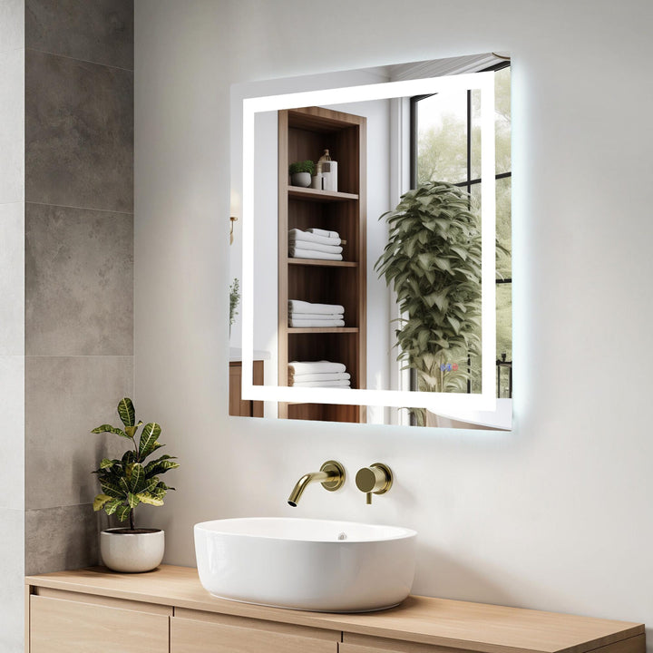 Frameless LED Rectangle Mirror III by Elegant - view 99