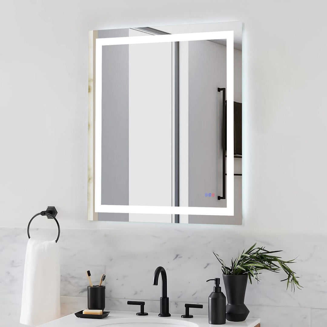 Frameless LED Rectangle Mirror III by Elegant - view 105
