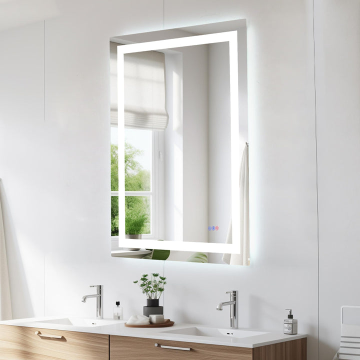 Frameless LED Rectangle Mirror III by Elegant - view 111