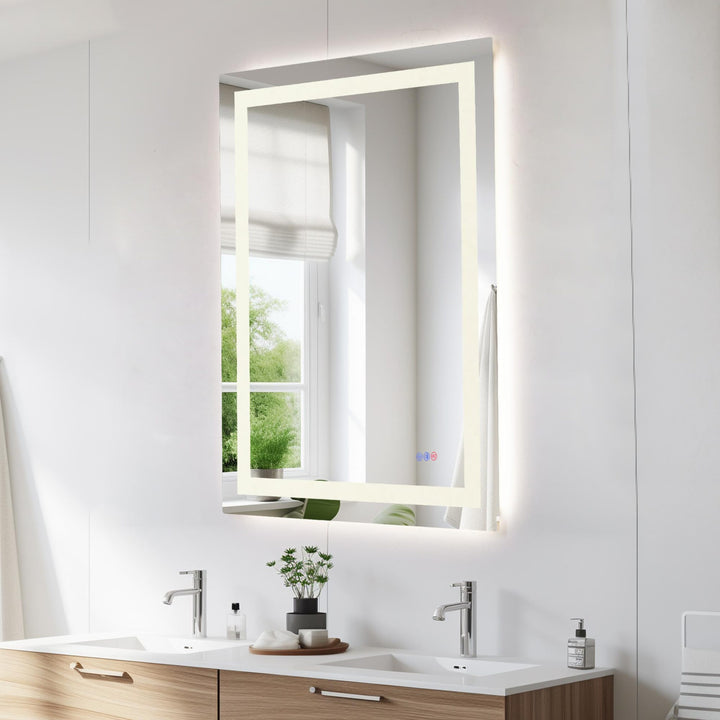 Frameless LED Rectangle Mirror III by Elegant - view 112