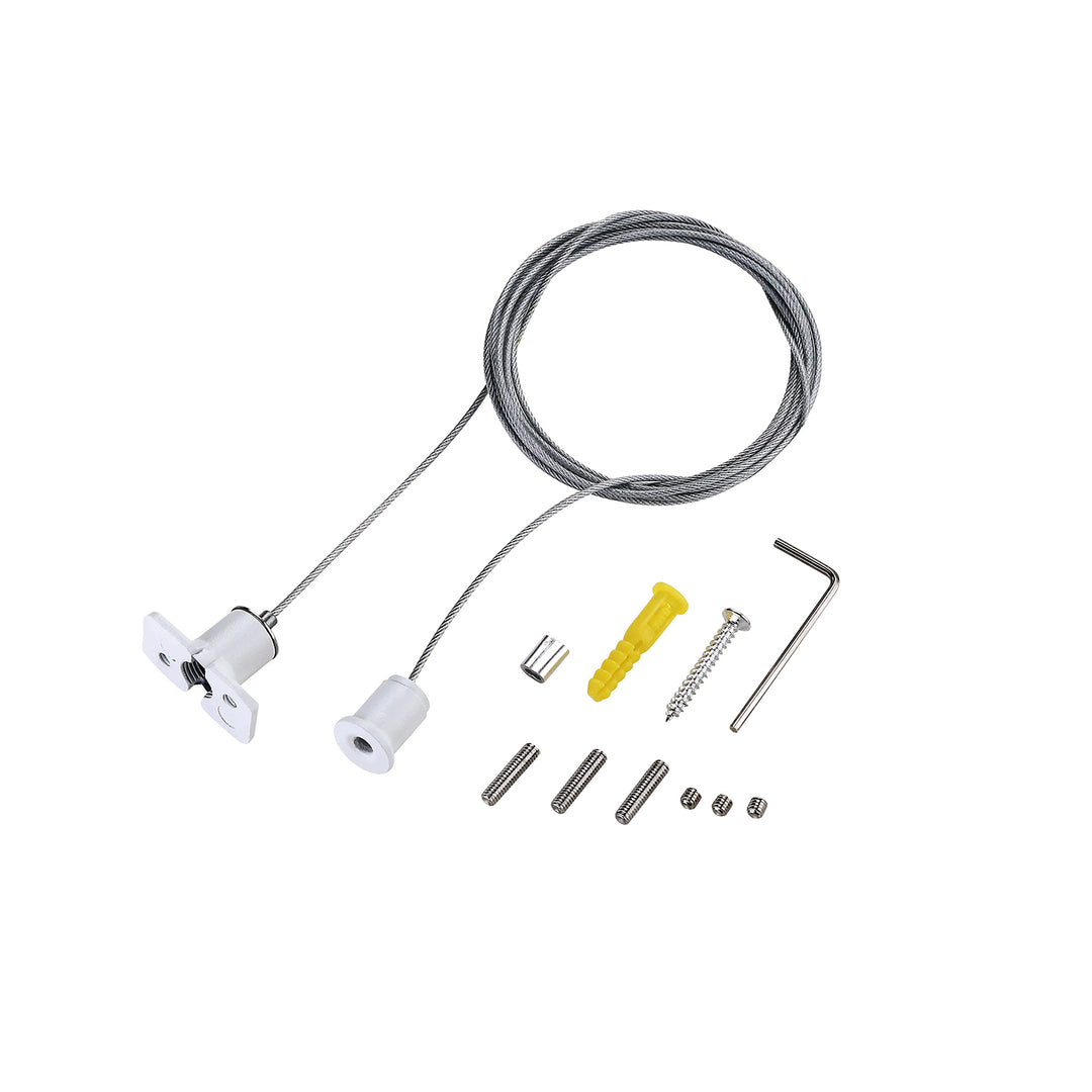 MAGNA Magnetic Track Pendant Kit (Support) in Sandy White by Kendal Lighting