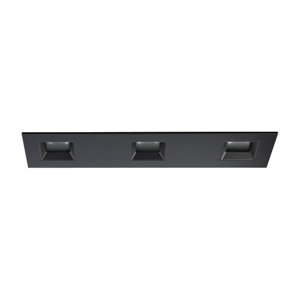 Ocularc 2" Multiples 3 Light Pinhole Trimmed in Black by WAC Lighting
