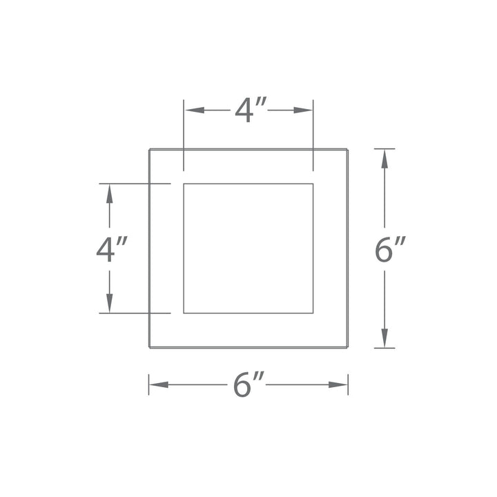 Precision Multiples - 4" Adjustable Spot 1 Light Trim