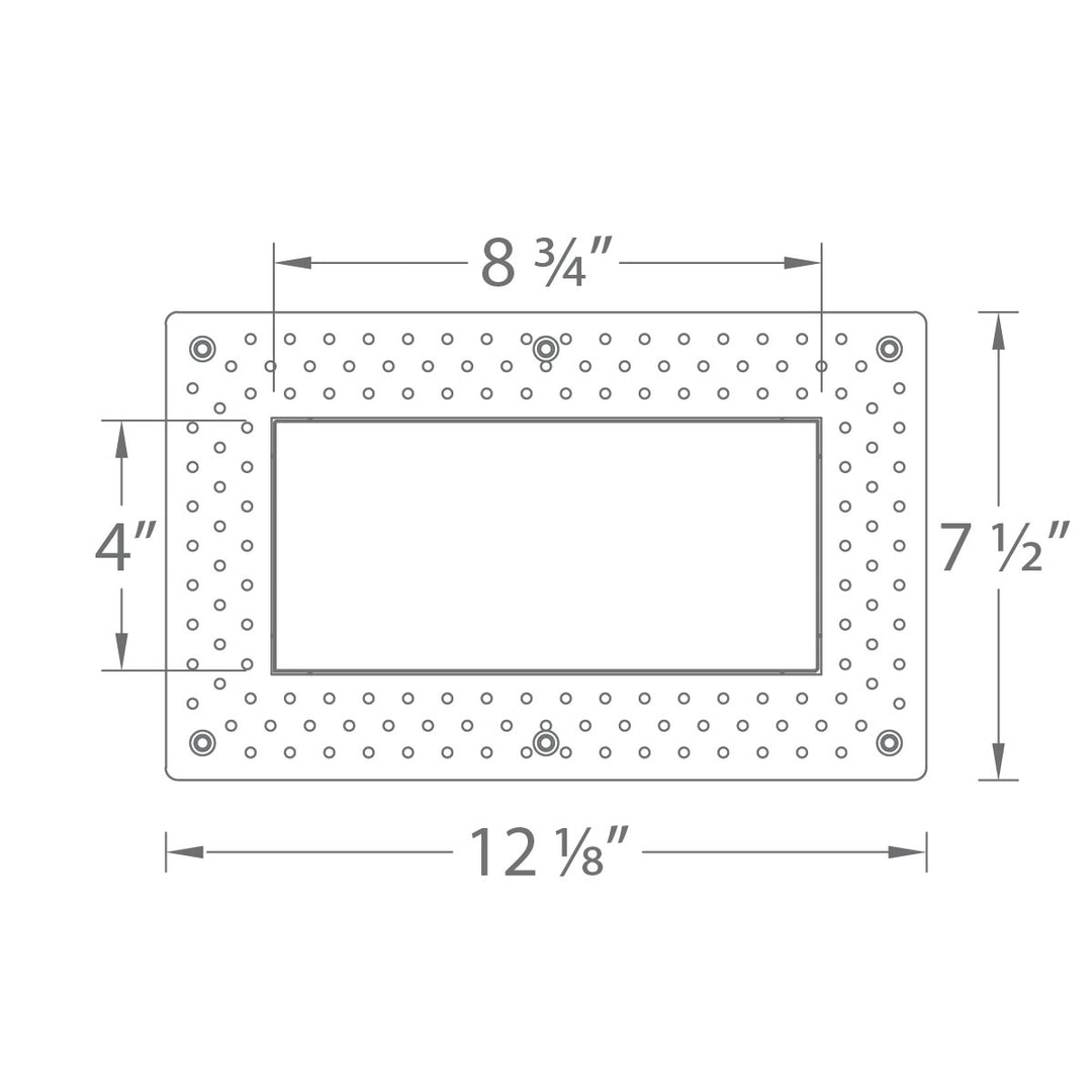 Precision Multiples - 4" Adjustable Spot 2 Light Trimless