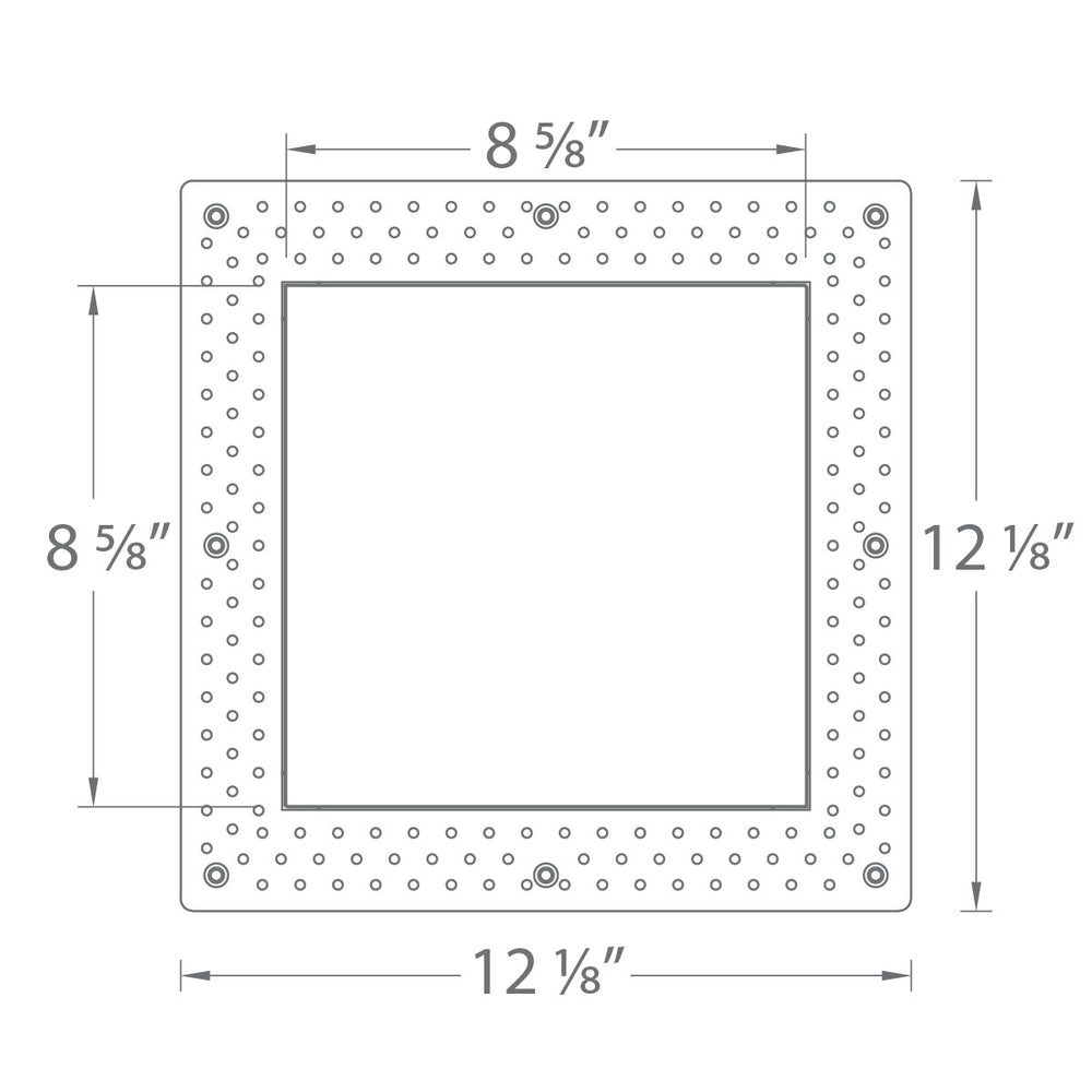 Precision Multiples - 4" Adjustable Spot 4 Light (2X2) Trimless by WAC Lighting - view 2