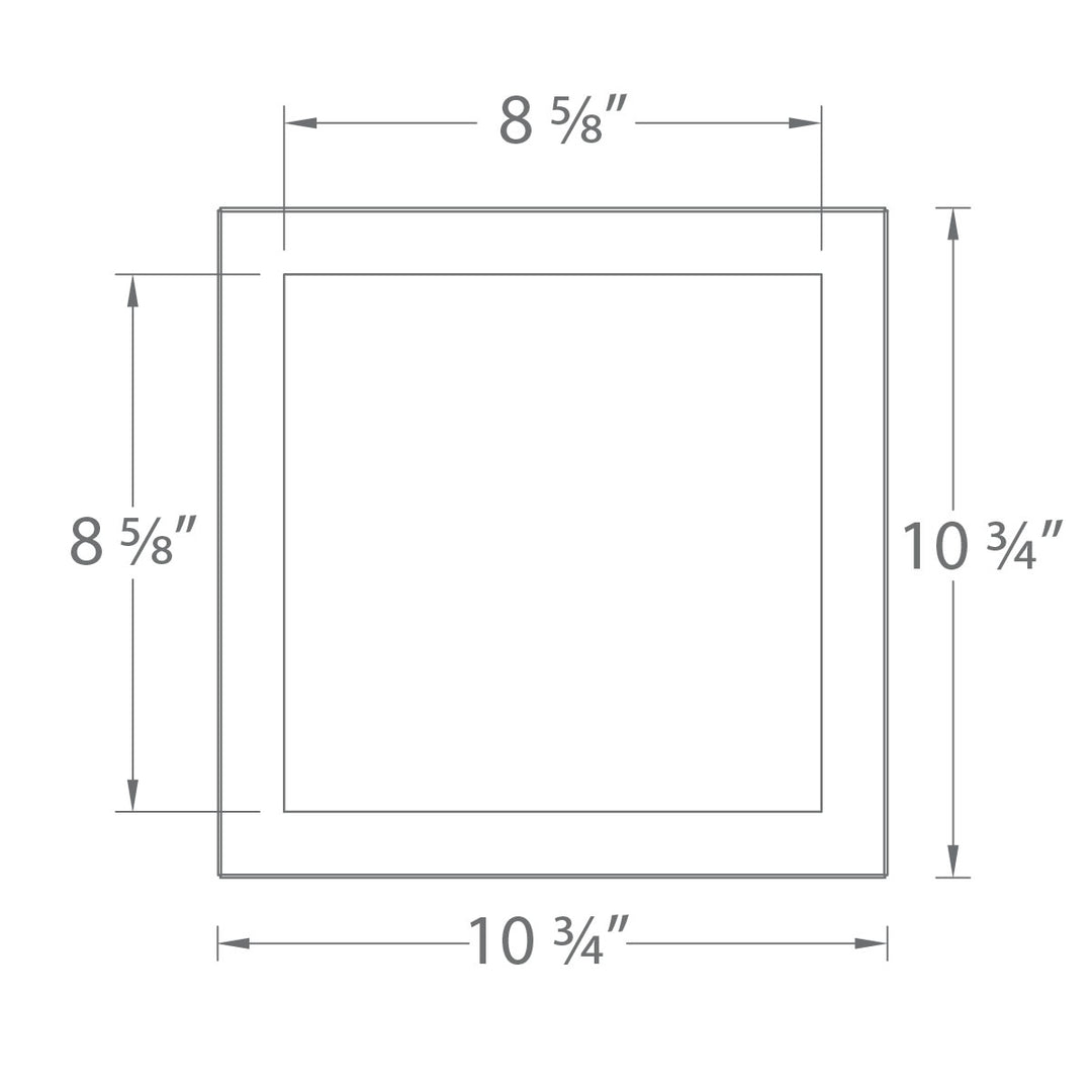 Precision Multiples - 4" Adjustable Spot 4 Light (2X2) Trim