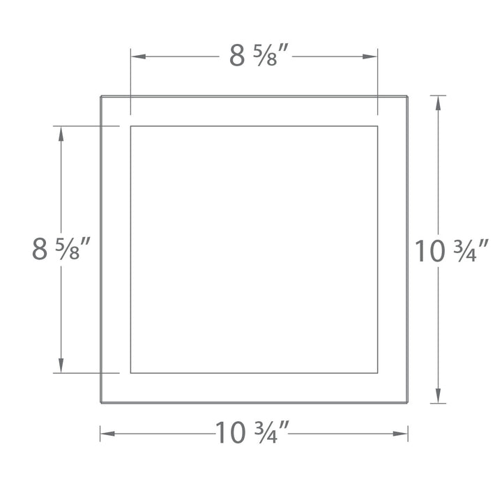 Precision Multiples - 4" Adjustable Spot 4 Light (2X2) Trim