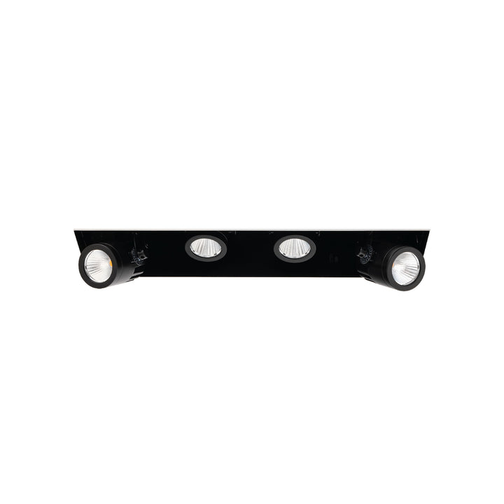 Precision Multiples - 4" Adjustable Spot 4 Light Trimless