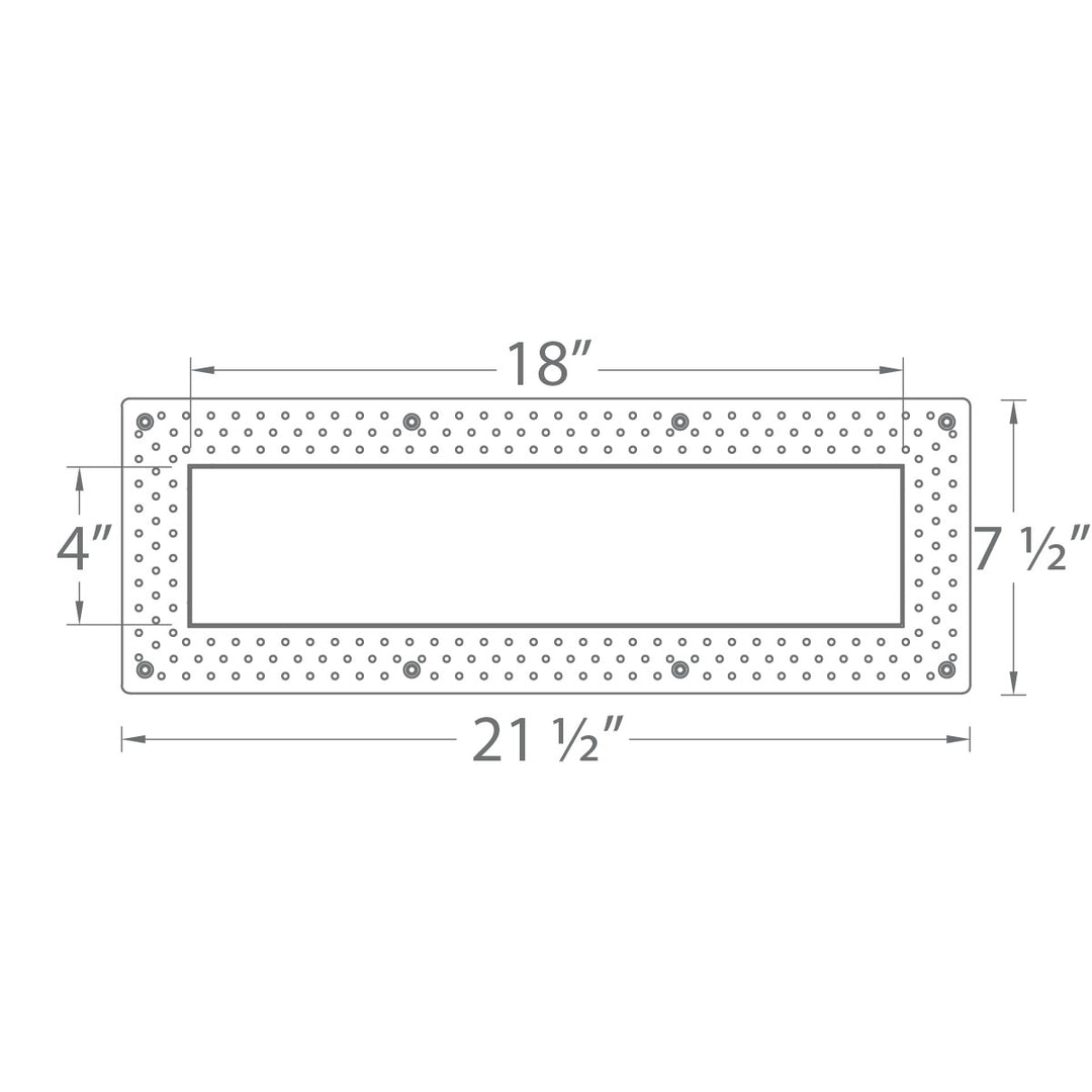 Precision Multiples - 4" Adjustable Spot 4 Light Trimless
