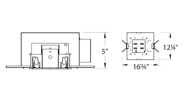 Tesla LED Multiple Spots 1 Light Housing
