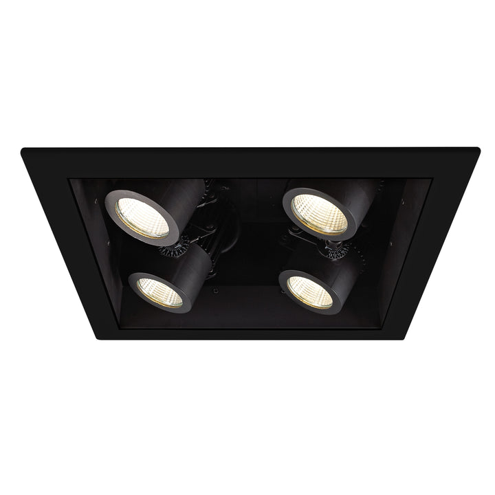 Precision Multiples - 4" Adjustable Spot 4 Light (2X2) Housing