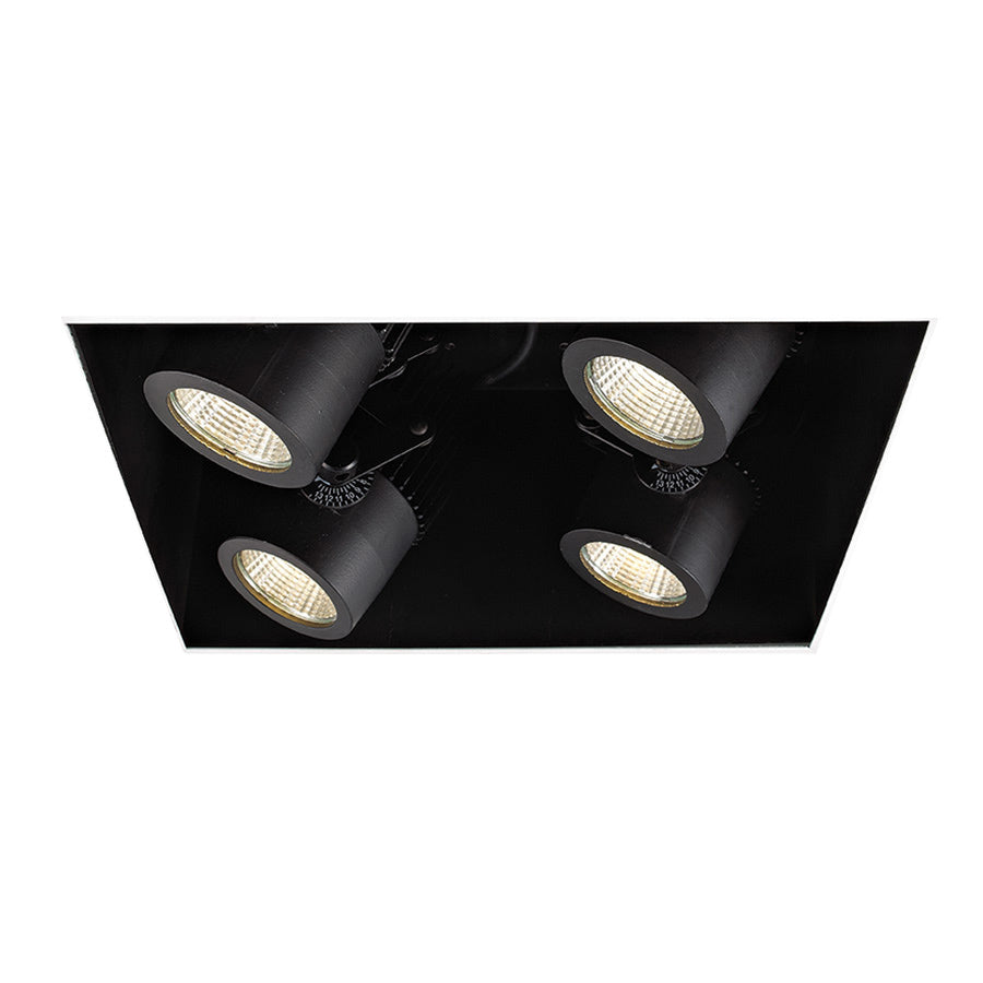 Precision Multiples - 4" Adjustable Spot 4 Light (2X2) Housing