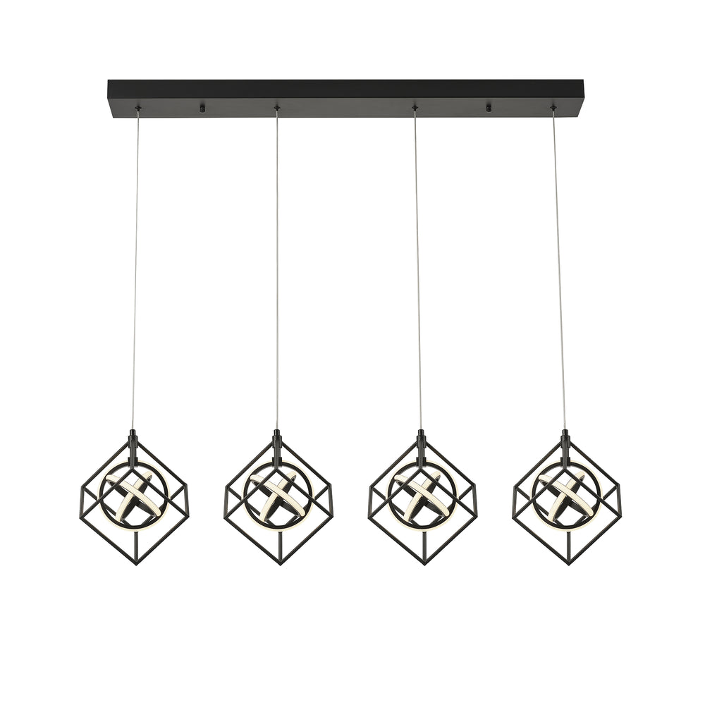 Tulip 4 Light Linear Pendant / Island Light