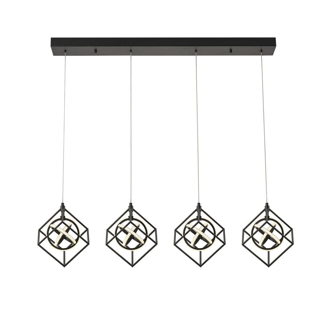 Tulip 4 Light Linear Pendant / Island Light