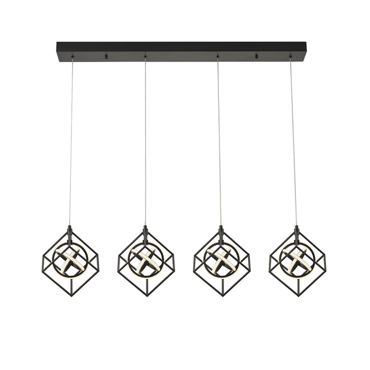 Tulip 4 Light Linear Pendant / Island Light