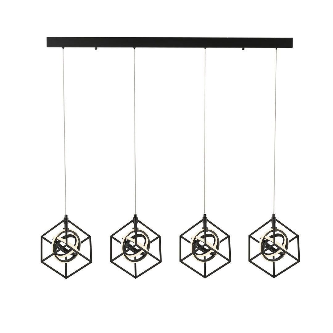 Tulip 4 Light Linear Pendant / Island Light