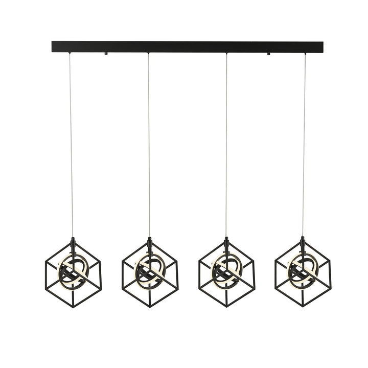 Tulip 4 Light Linear Pendant / Island Light