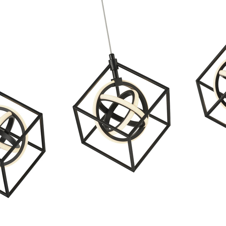 Tulip 4 Light Linear Pendant / Island Light