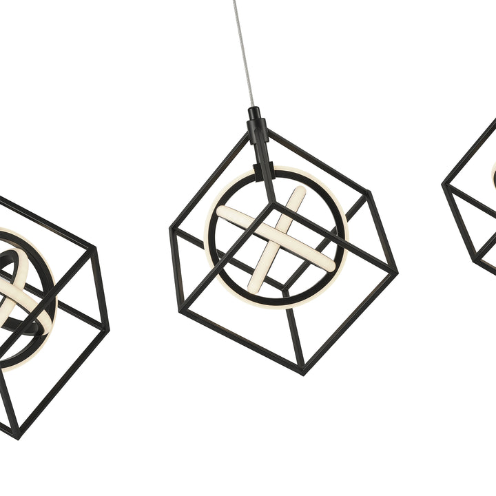 Tulip 4 Light Linear Pendant / Island Light