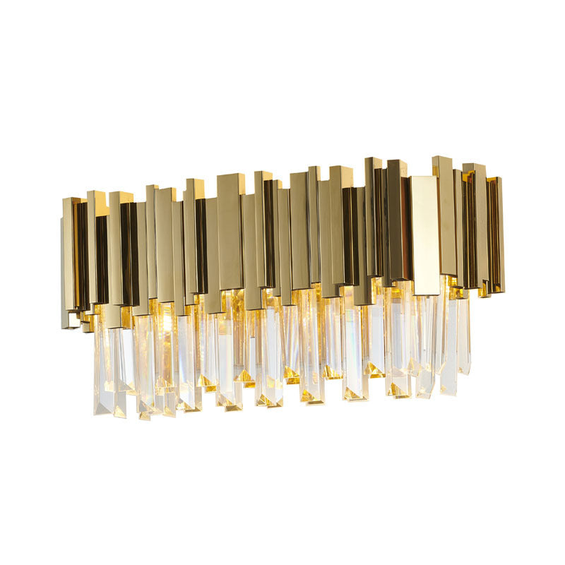 Crystal Vanity Light in Gold by Bethel