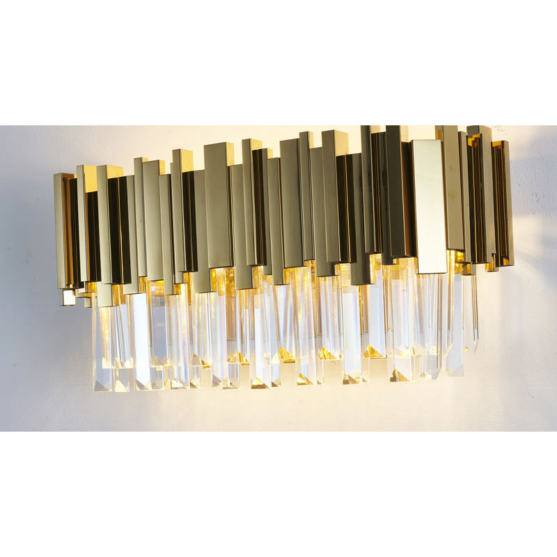 Crystal Vanity Light by Bethel - view 8
