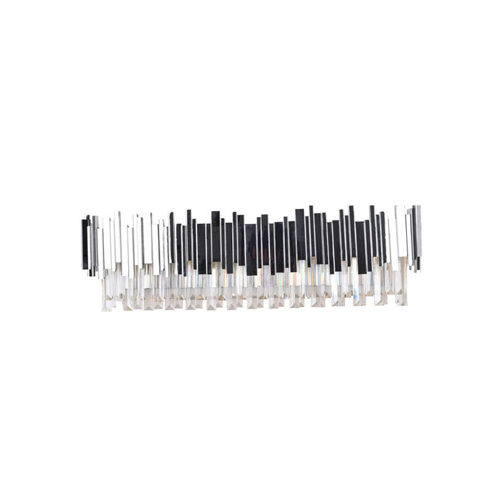 Crystal Vanity Light in Chrome by Bethel
