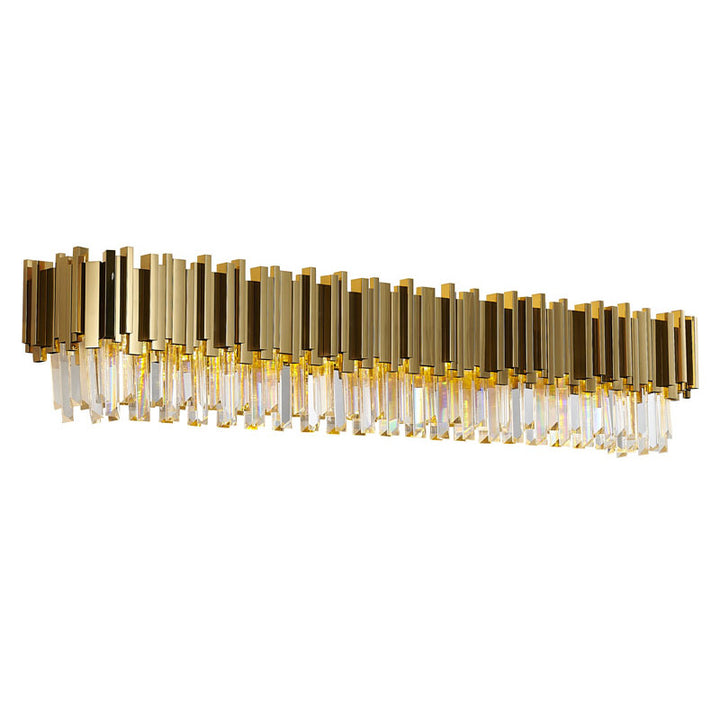 Crystal Vanity Light in Gold by Bethel