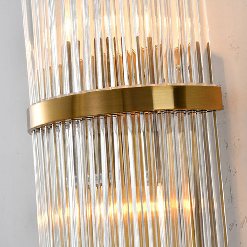 Frame Wall Sconce with Clear Glass Rods by Bethel - view 8