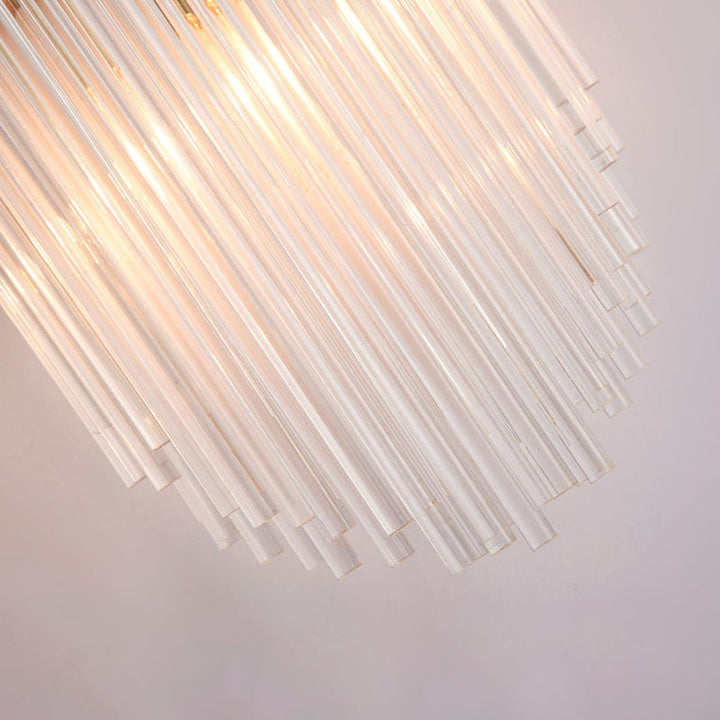 Frame Wall Sconce with Clear Glass Rods by Bethel - view 14