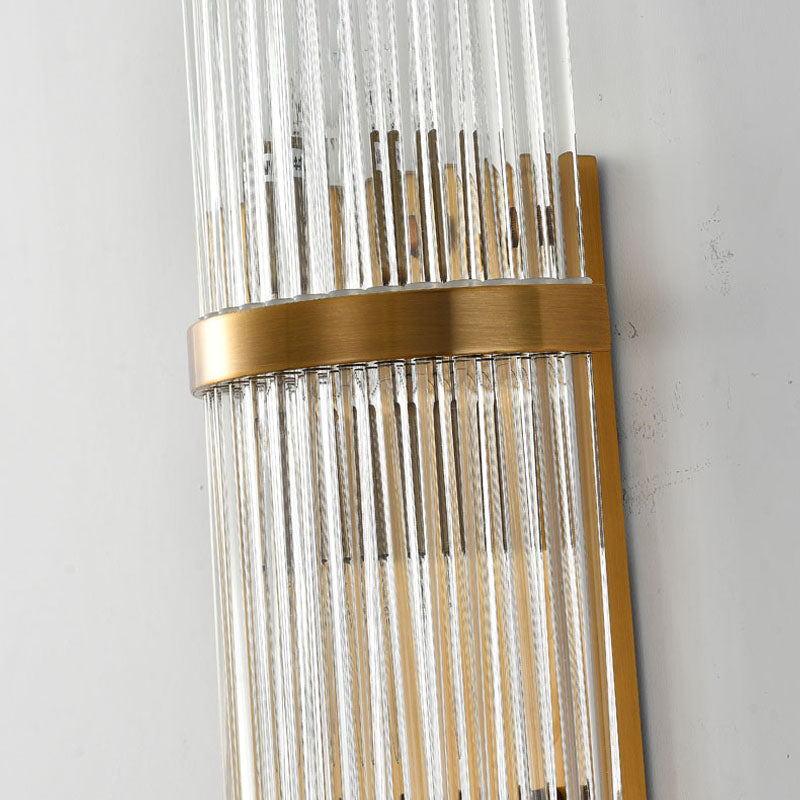Frame Wall Sconce with Clear Glass Rods by Bethel - view 16