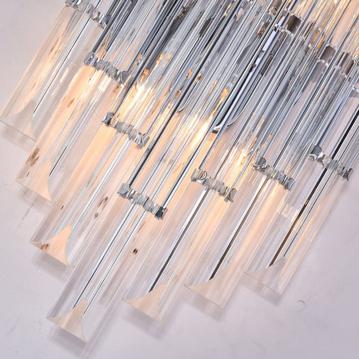 Clear Glass Wall Sconce by Bethel - view 3