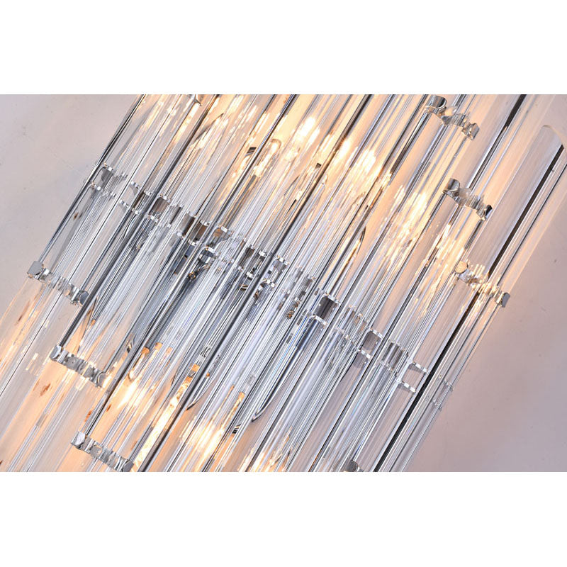 Clear Glass Wall Sconce by Bethel - view 5