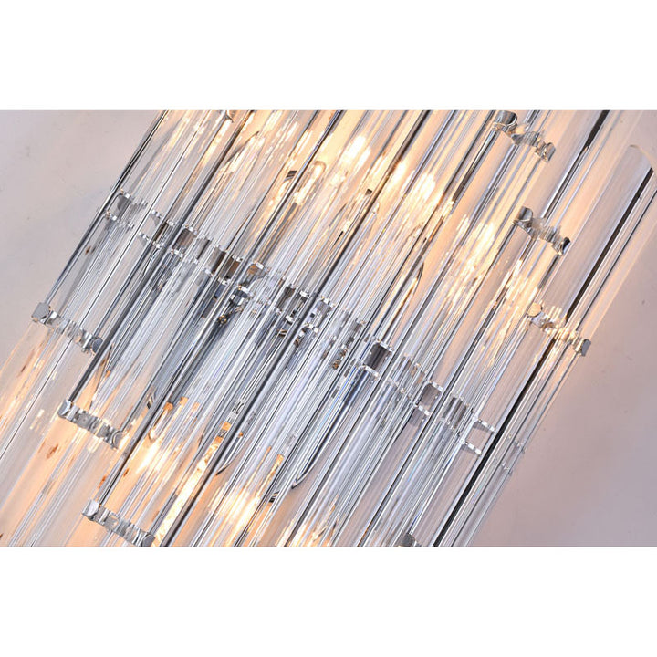 Clear Glass Wall Sconce by Bethel - view 5