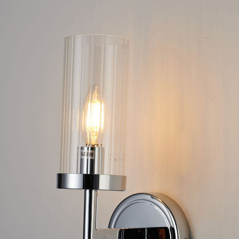 Frame Wall Sconce with Clear Glass Shade by Bethel - view 22