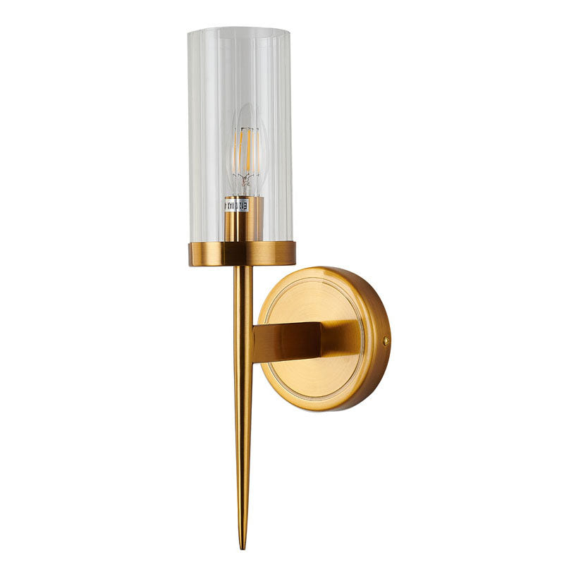Frame Wall Sconce with Clear Glass Shade by Bethel - view 39