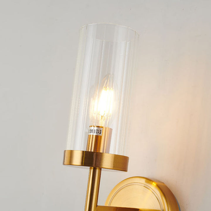Frame Wall Sconce with Clear Glass Shade by Bethel - view 42