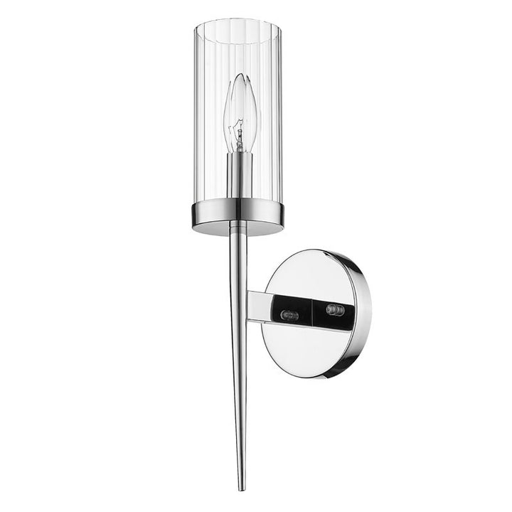 Frame Wall Sconce with Clear Glass Shade by Bethel - view 2