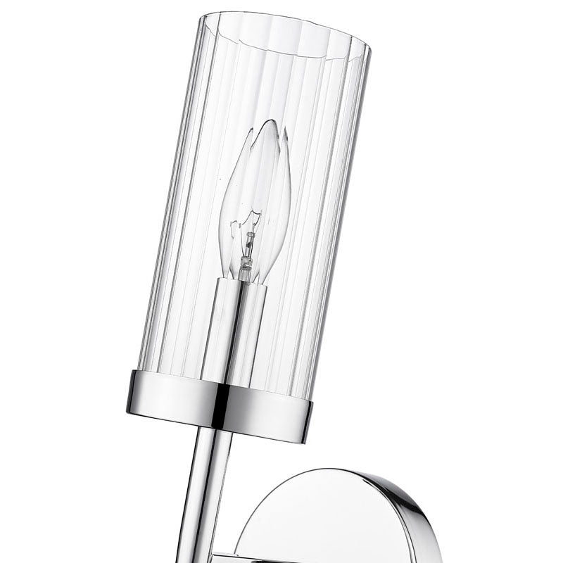 Frame Wall Sconce with Clear Glass Shade by Bethel - view 3