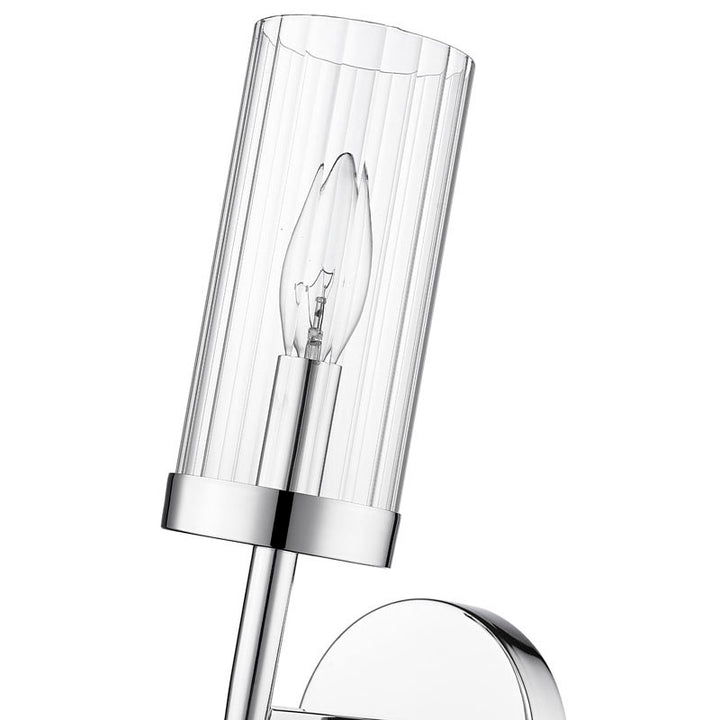 Frame Wall Sconce with Clear Glass Shade by Bethel - view 3