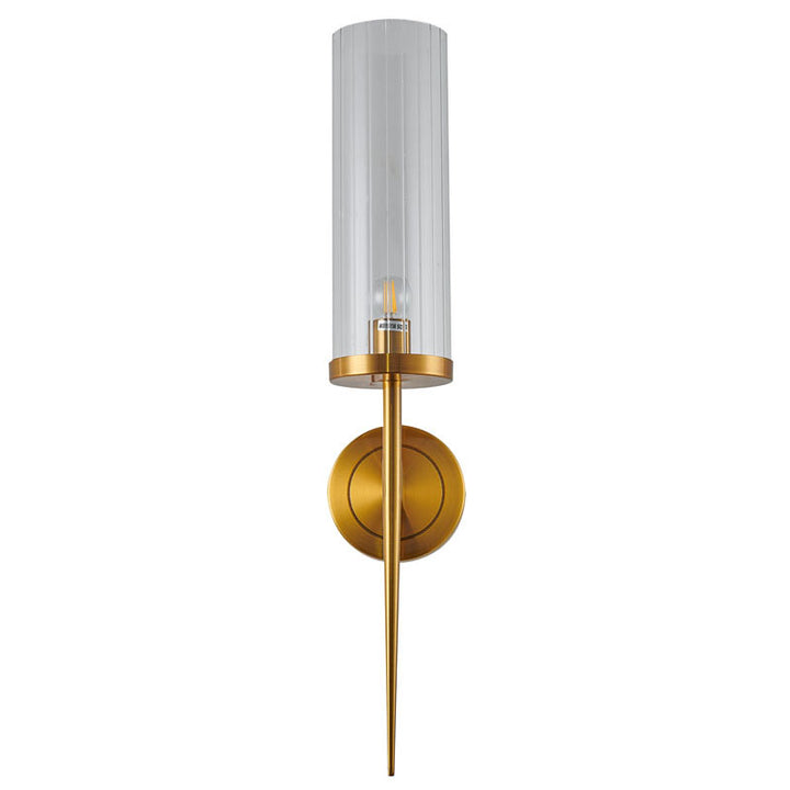 Frame Wall Sconce with Clear Glass Shade by Bethel - view 15